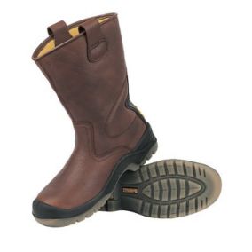 DeWalt Brown Rigger boots, Size 8