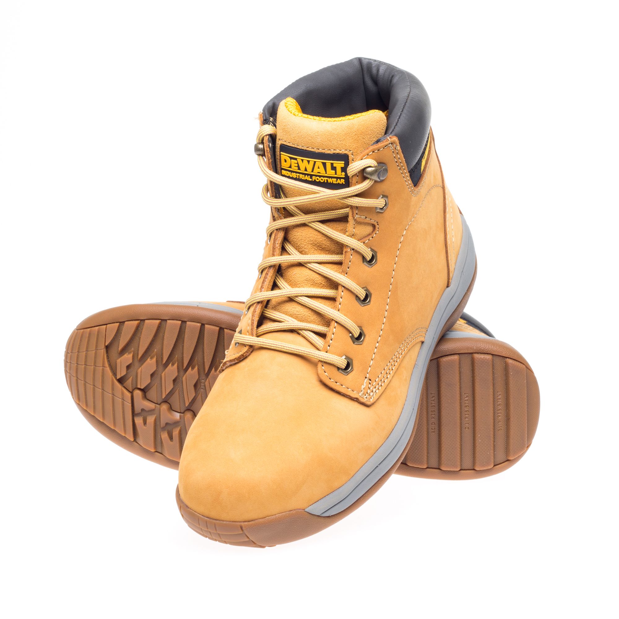 DeWalt Craftsman Honey Safety boots, Size 9