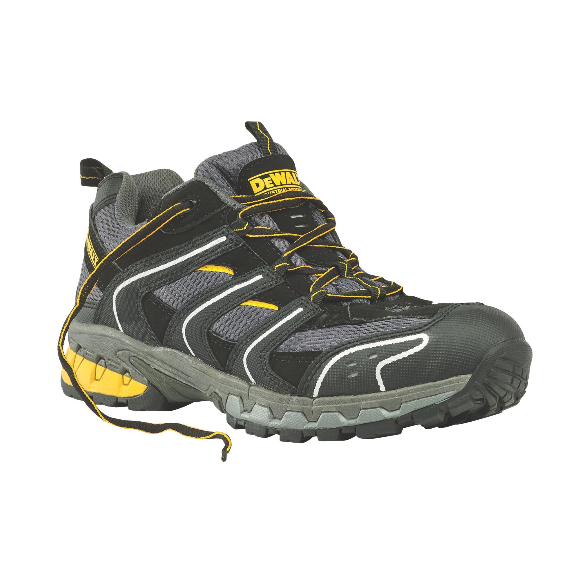 DeWalt Cutter Black grey Safety trainers, Size