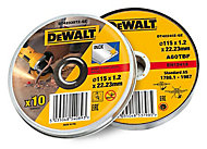 DeWalt (Dia)115mm Grinding disc, Pack of 10