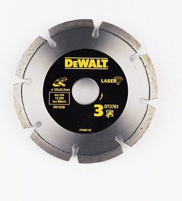 DeWalt (Dia)125mm Continuous rim diamond blade