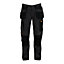 DeWalt Florida Grey & black Men's Holster pocket trousers, W36" L31"