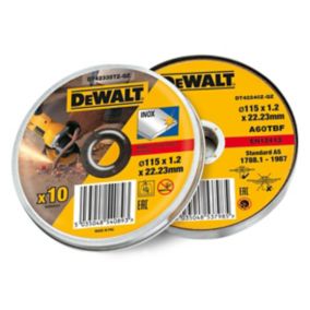 DeWalt Grinding disc (Dia)115mm, Pack of 10