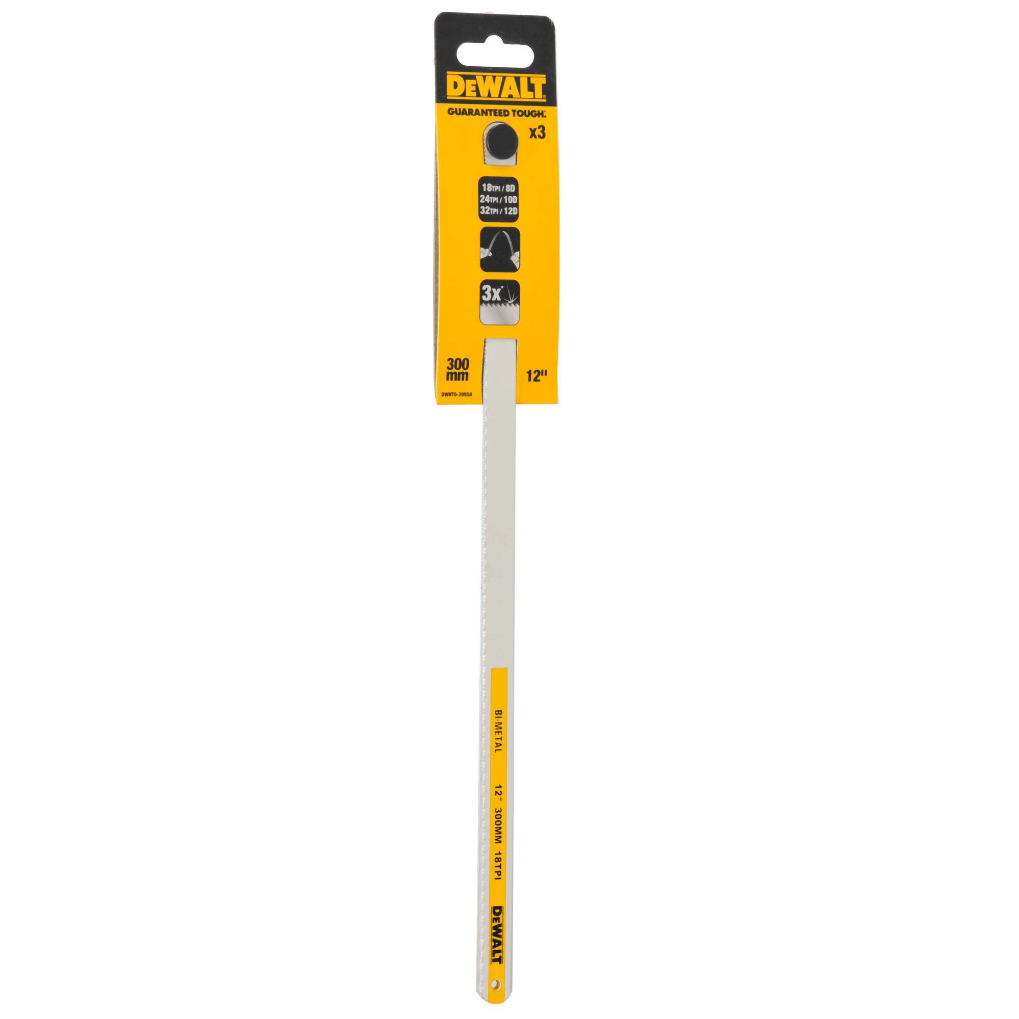 DeWalt Hacksaw blade (L)300mm, Pack of 3