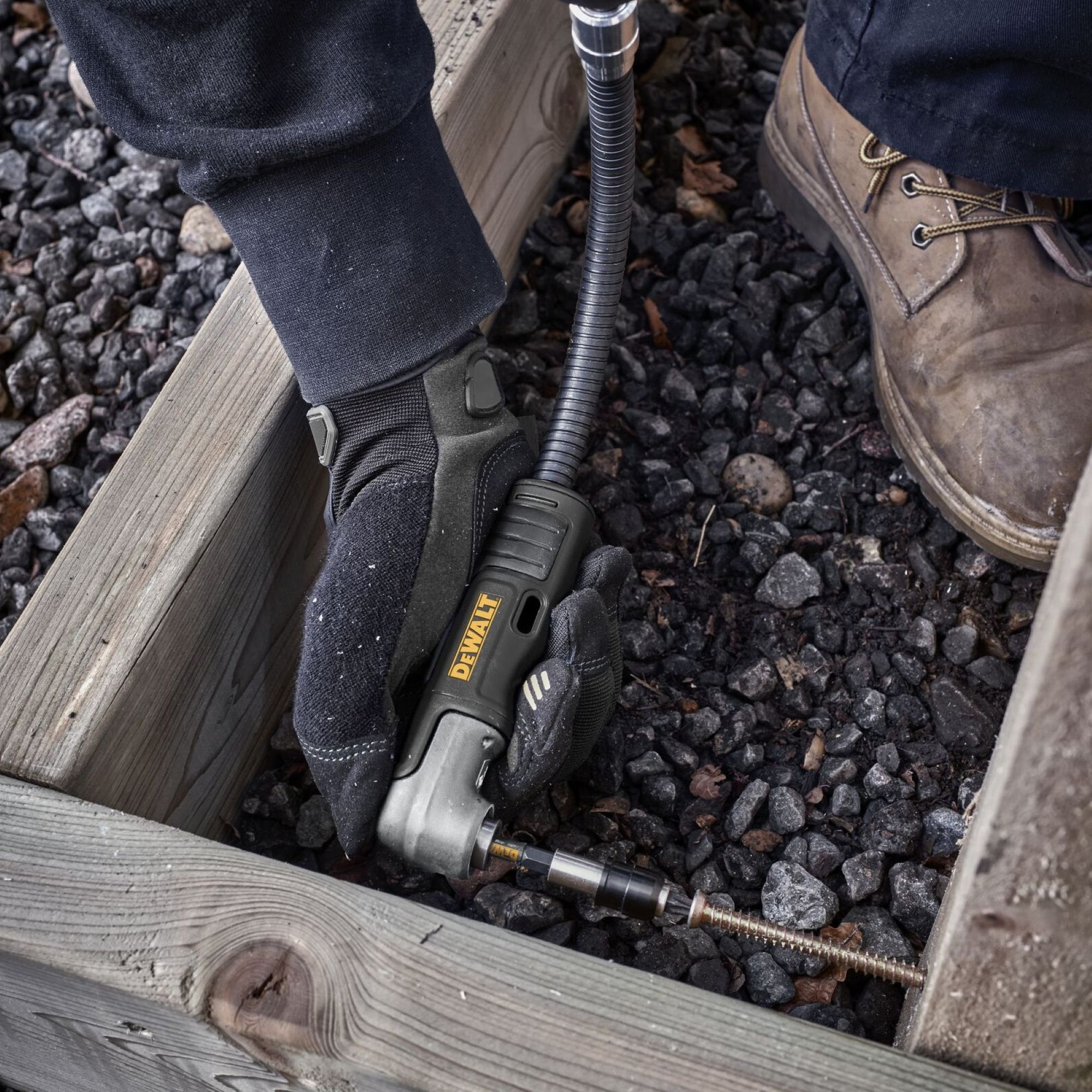 DeWalt ¼" Hex Impact Right angle Drill adaptor