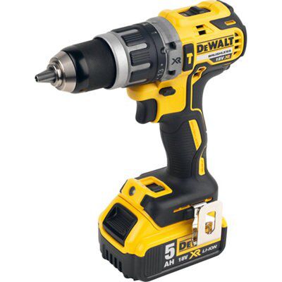 DeWalt Li-ion Cordless Combi drill & angle grinder DCK209P2T-GB | DIY ...