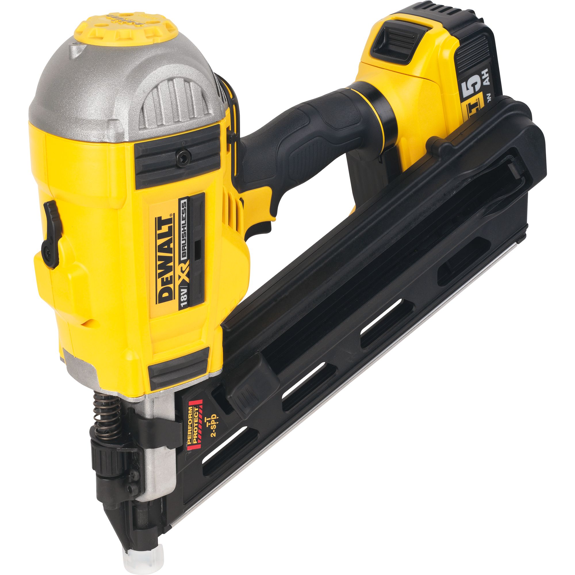 DeWalt Li-ion Cordless Nail gun twin pack) - DCK264P2-GB