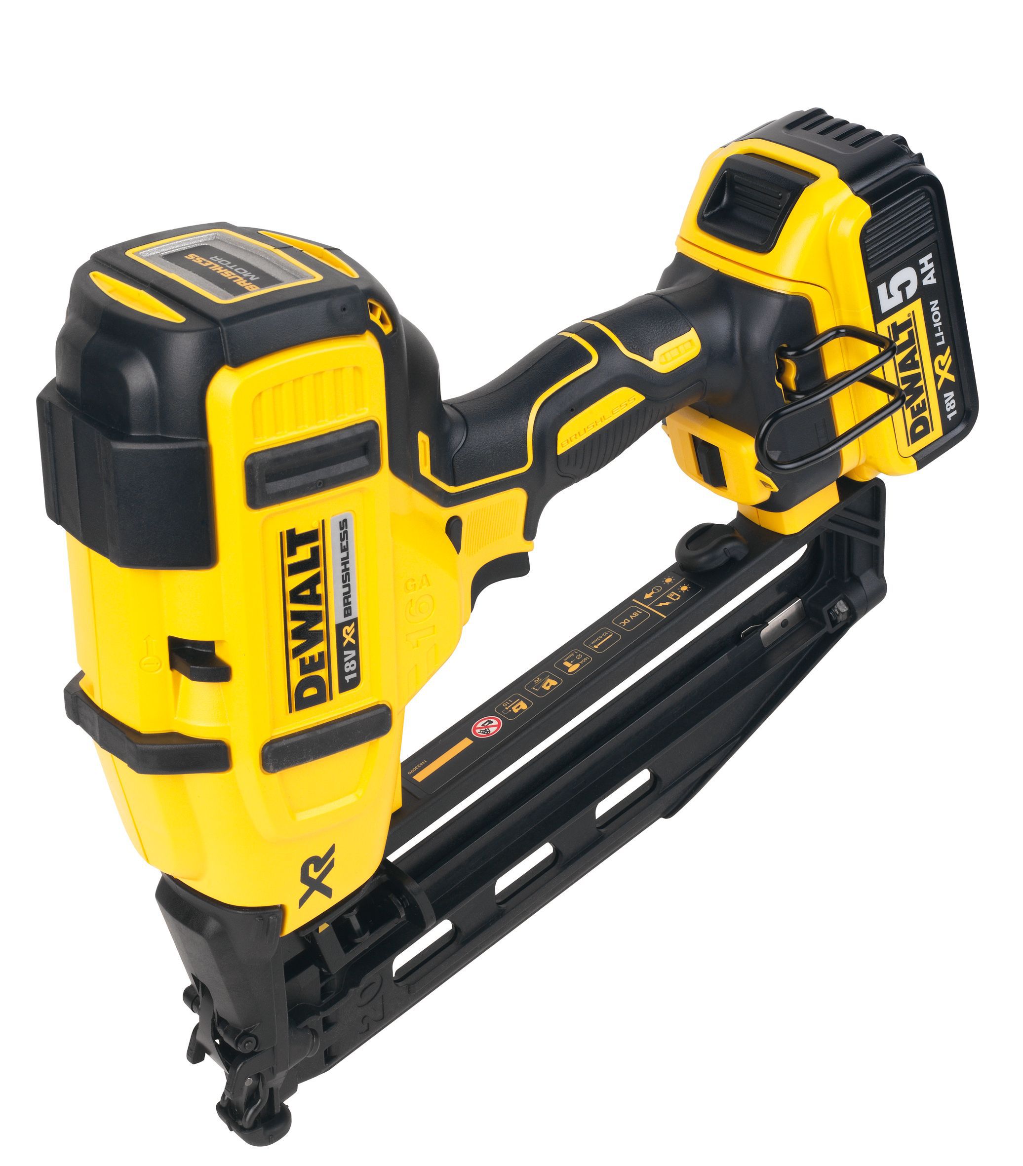 DeWalt Li-ion Cordless Nail gun twin pack) - DCK264P2-GB