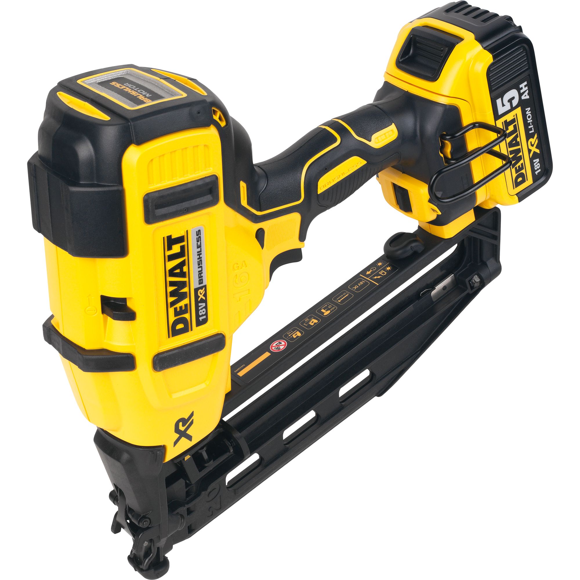 DeWalt Li-ion Cordless Nail gun twin pack) - DCK264P2-GB