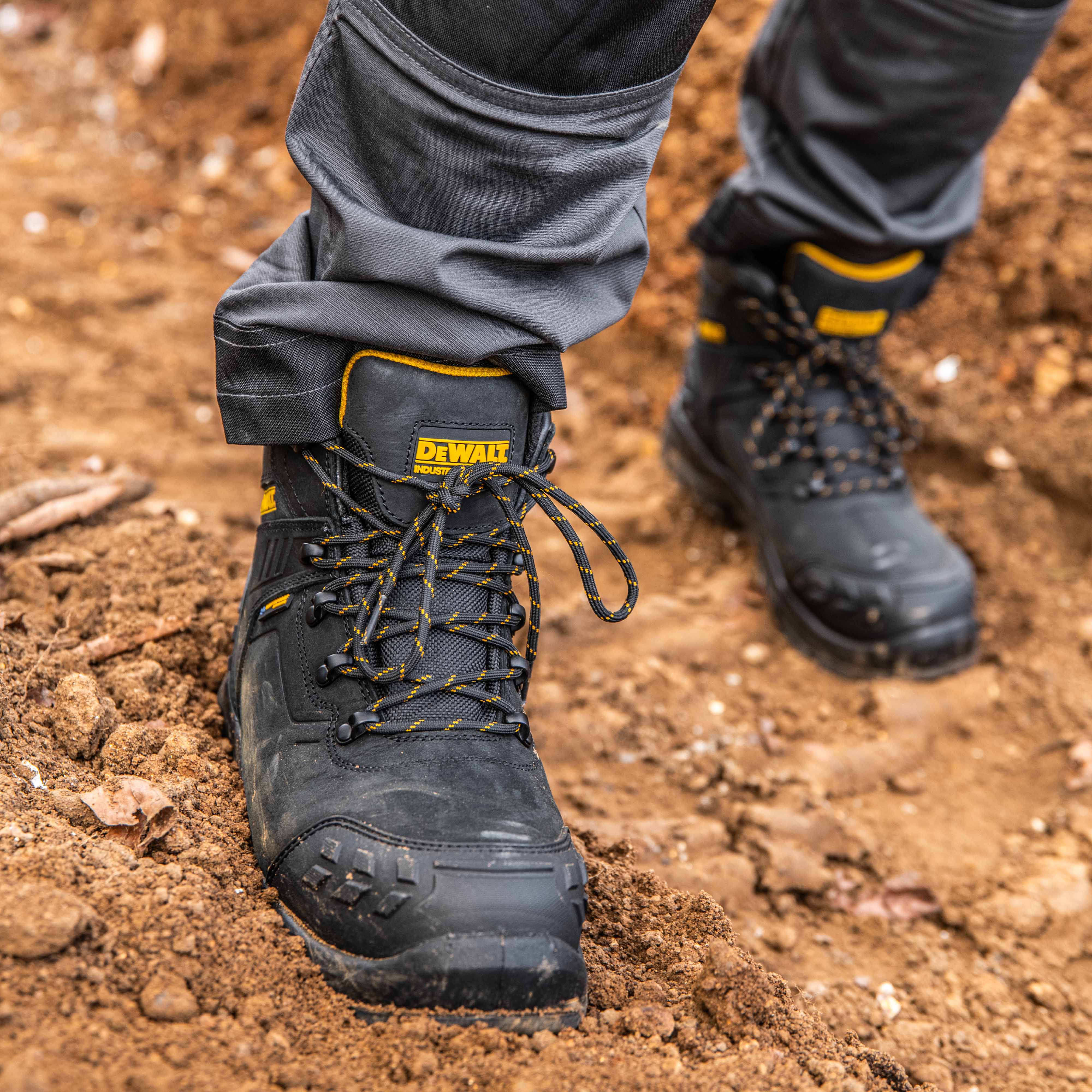 DeWalt Ludlow Men's Black Safety boots, Size 7