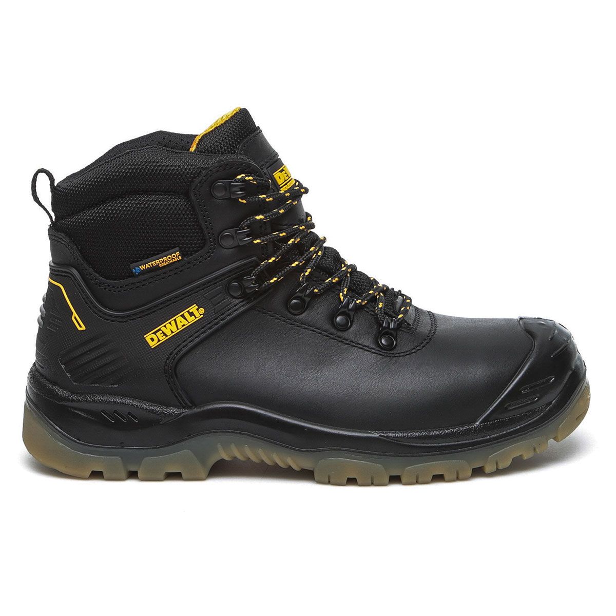 DeWalt Newark Men's Black Safety boots, Size 12 DIY at B&Q