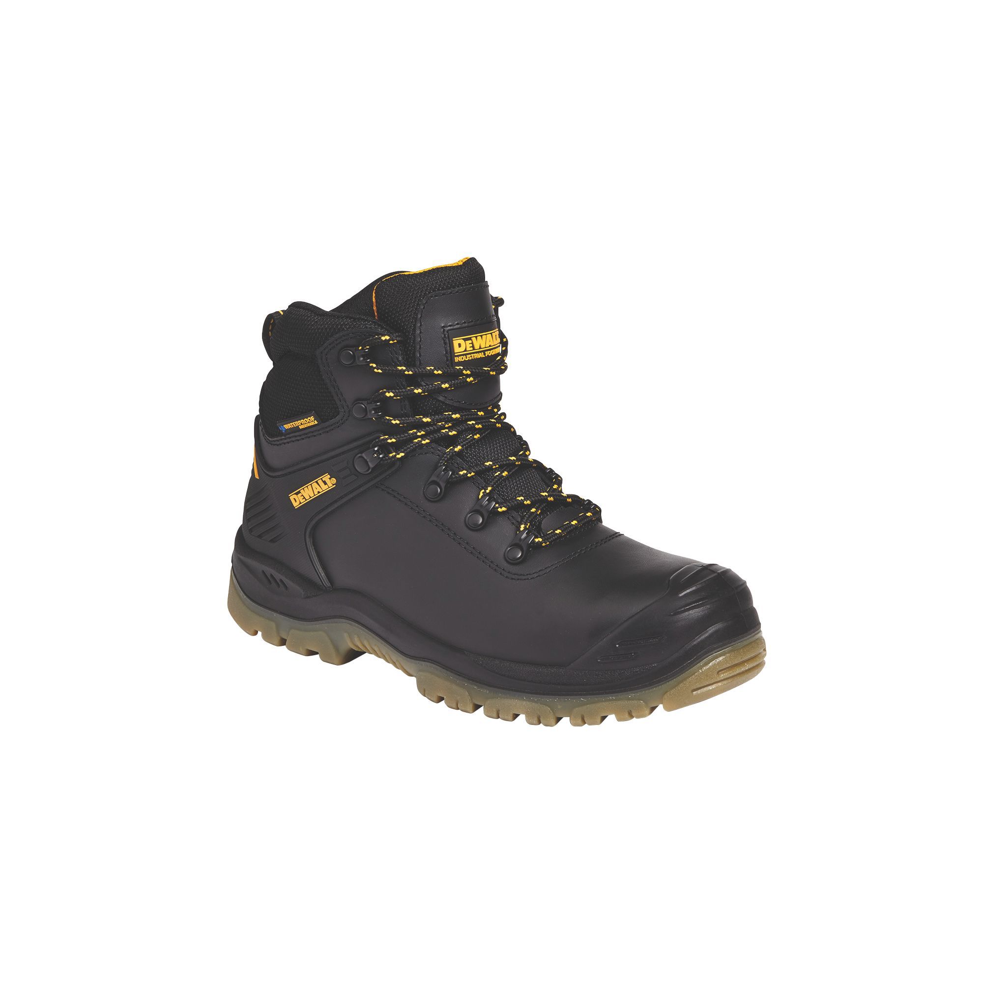 DeWalt Newark Men's Black Safety boots, Size 9 DIY at B&Q