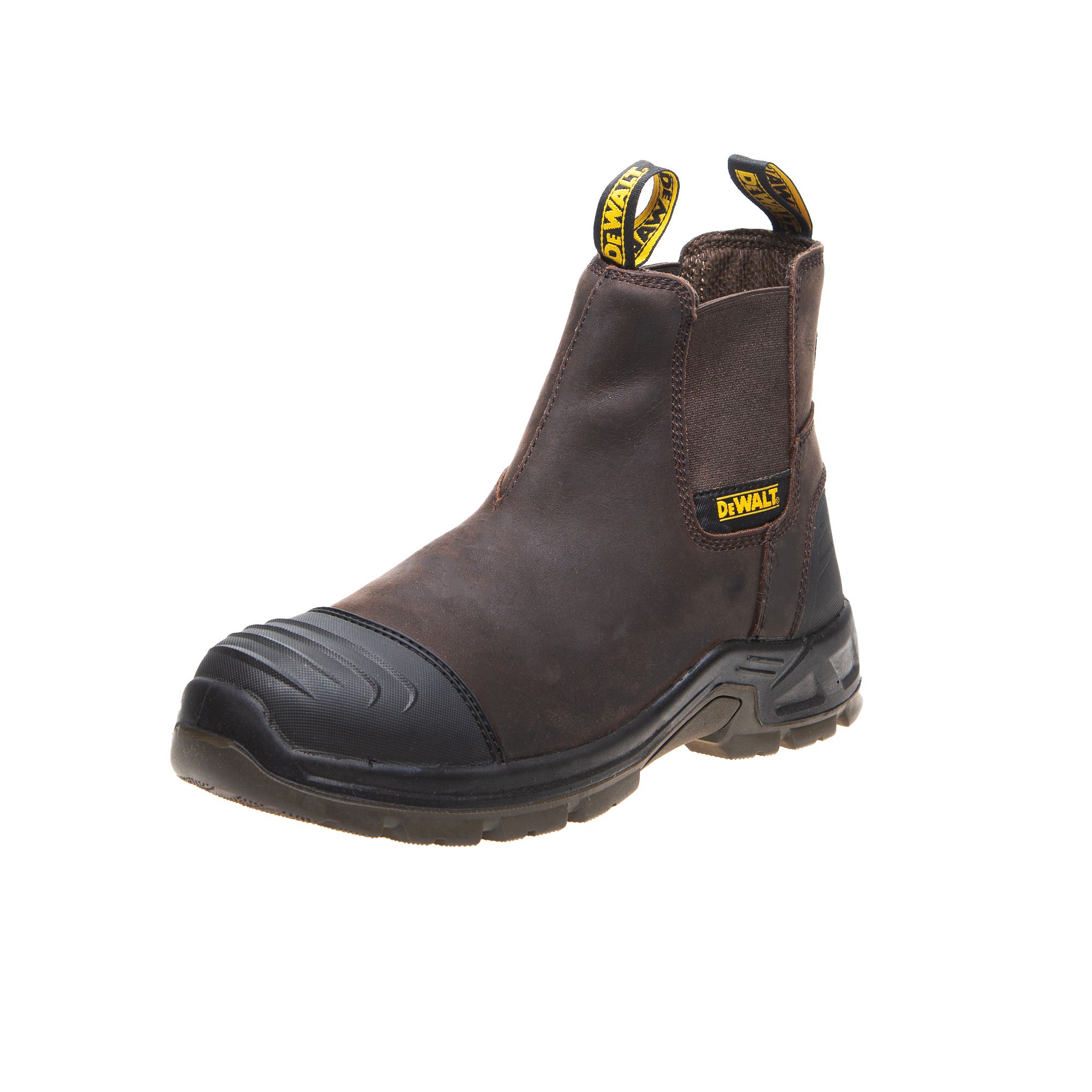 Steel toe cheap laceless boots