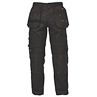 DeWalt Pro Tradesman Black Men's Trousers, W36" L29"