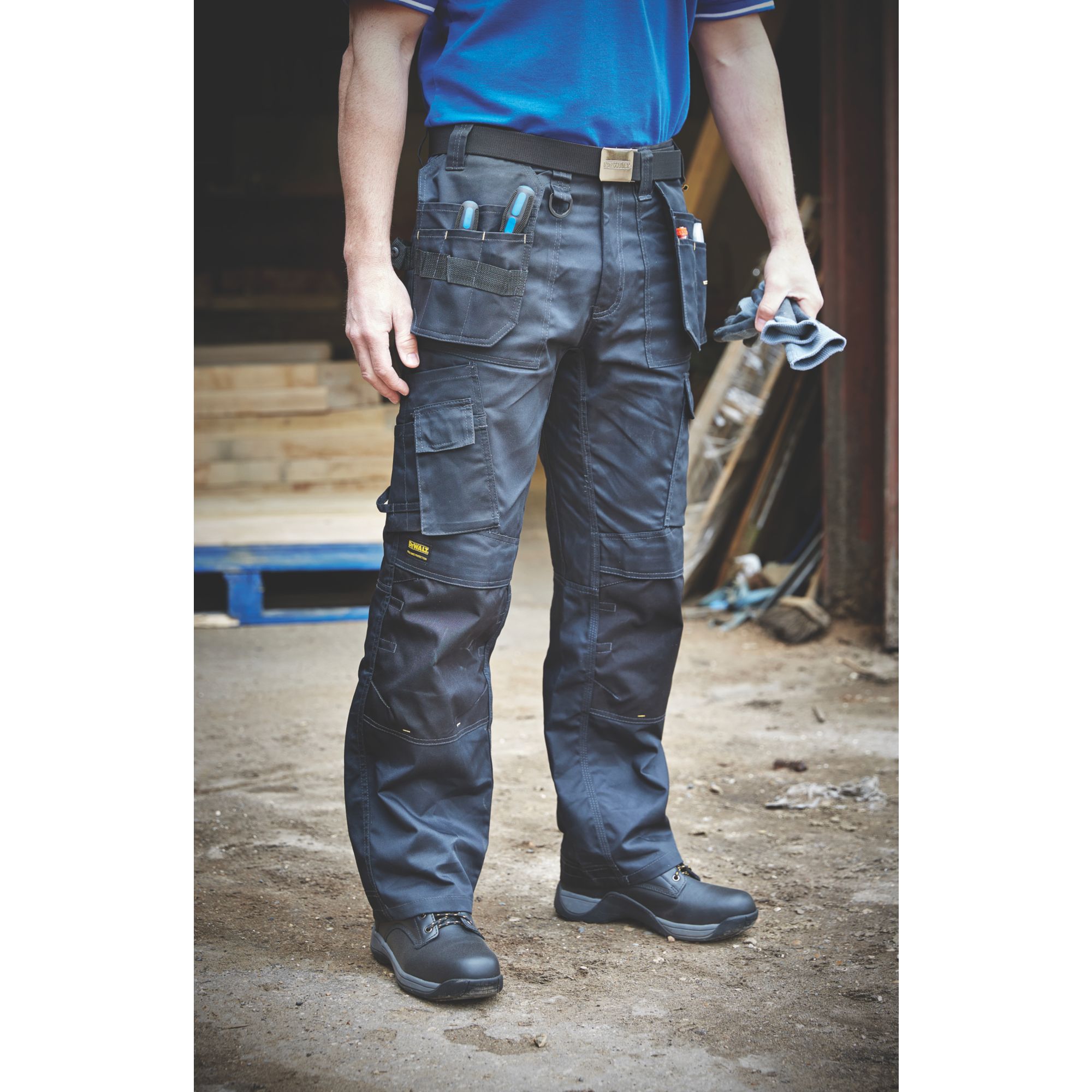 w38 tradesman l29 trousers dewalt pro diy