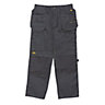 DeWalt Pro Tradesman Black Men's Trousers, W40" L33"