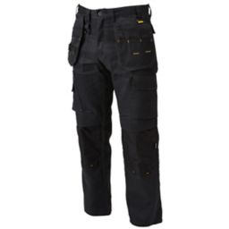 DeWalt Pro Tradesman Black Trousers, W32" L31"
