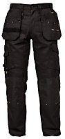 DeWalt Pro Tradesman Black Trousers, W34" L33"