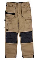 DeWalt Pro tradesman Stone Trousers, W38" L31"