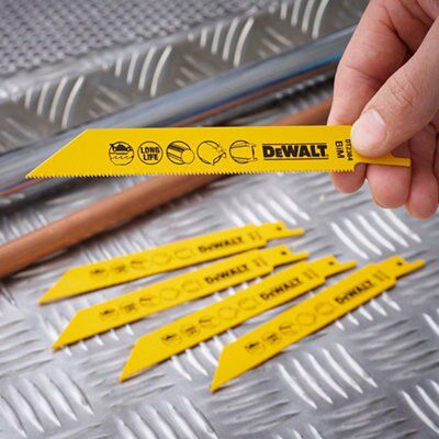 DeWalt Professional Universal Reciprocating saw blade DT2384-QZ, Pack of 5