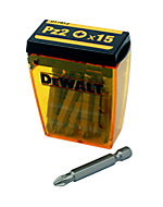 DeWalt PZ2 Screwdriver bits 50mm, Pack of 15