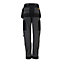 DeWalt Roseville Black & grey Women's Trousers, Size 12 L29"