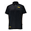 DeWalt Rutland Black Polo shirt Medium
