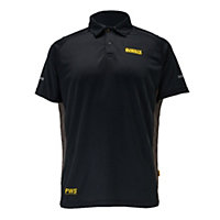 DeWalt Rutland Black Polo shirt X Large