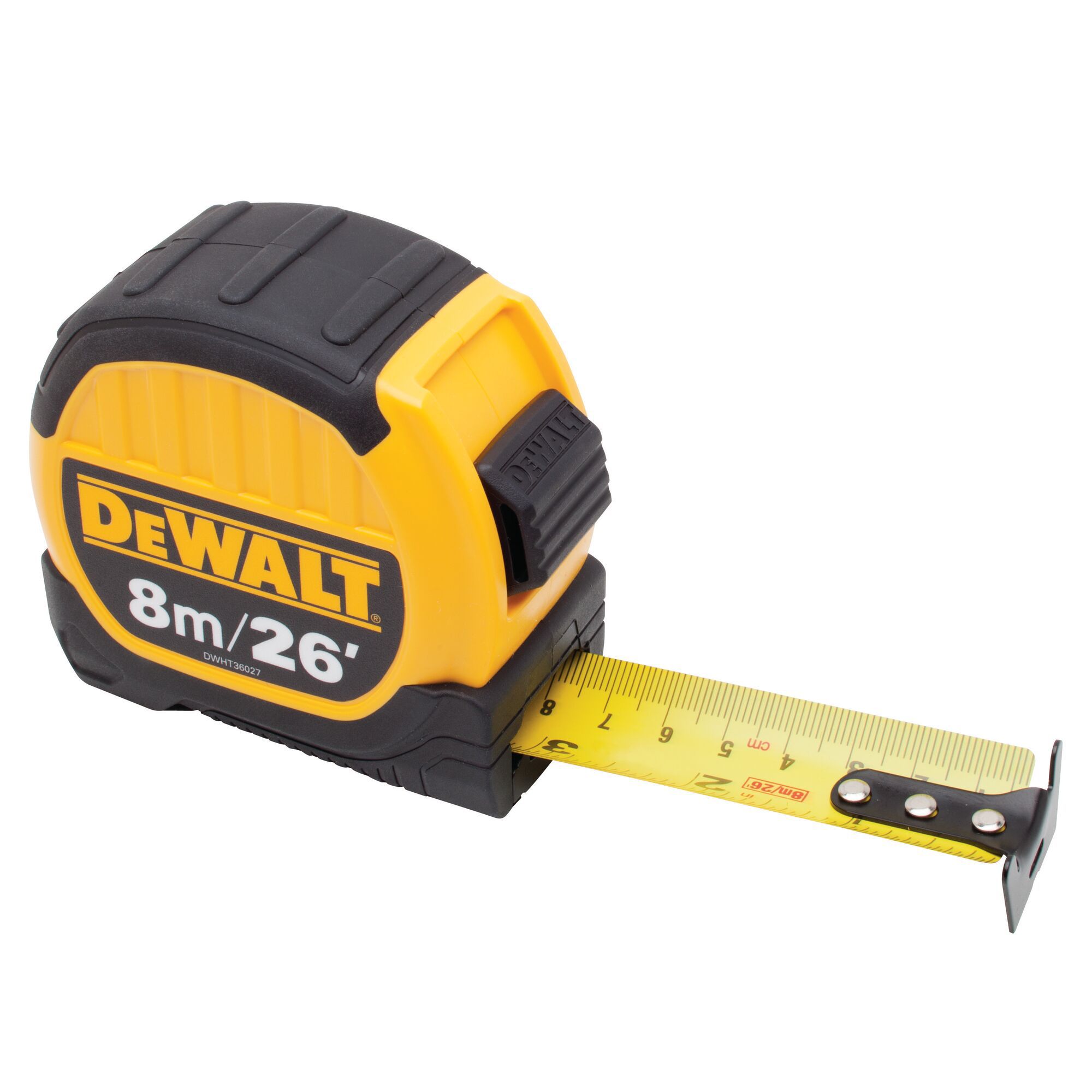 DeWalt Tape measure 8m DIY at B&Q