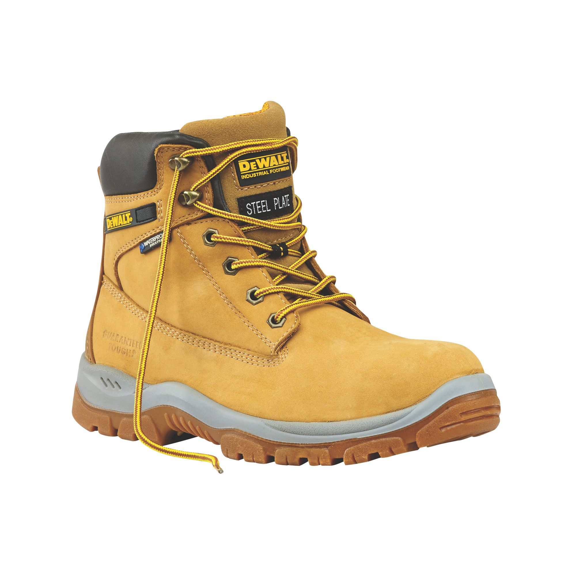 DeWalt Titanium Men's Honey Safety boots, Size 10