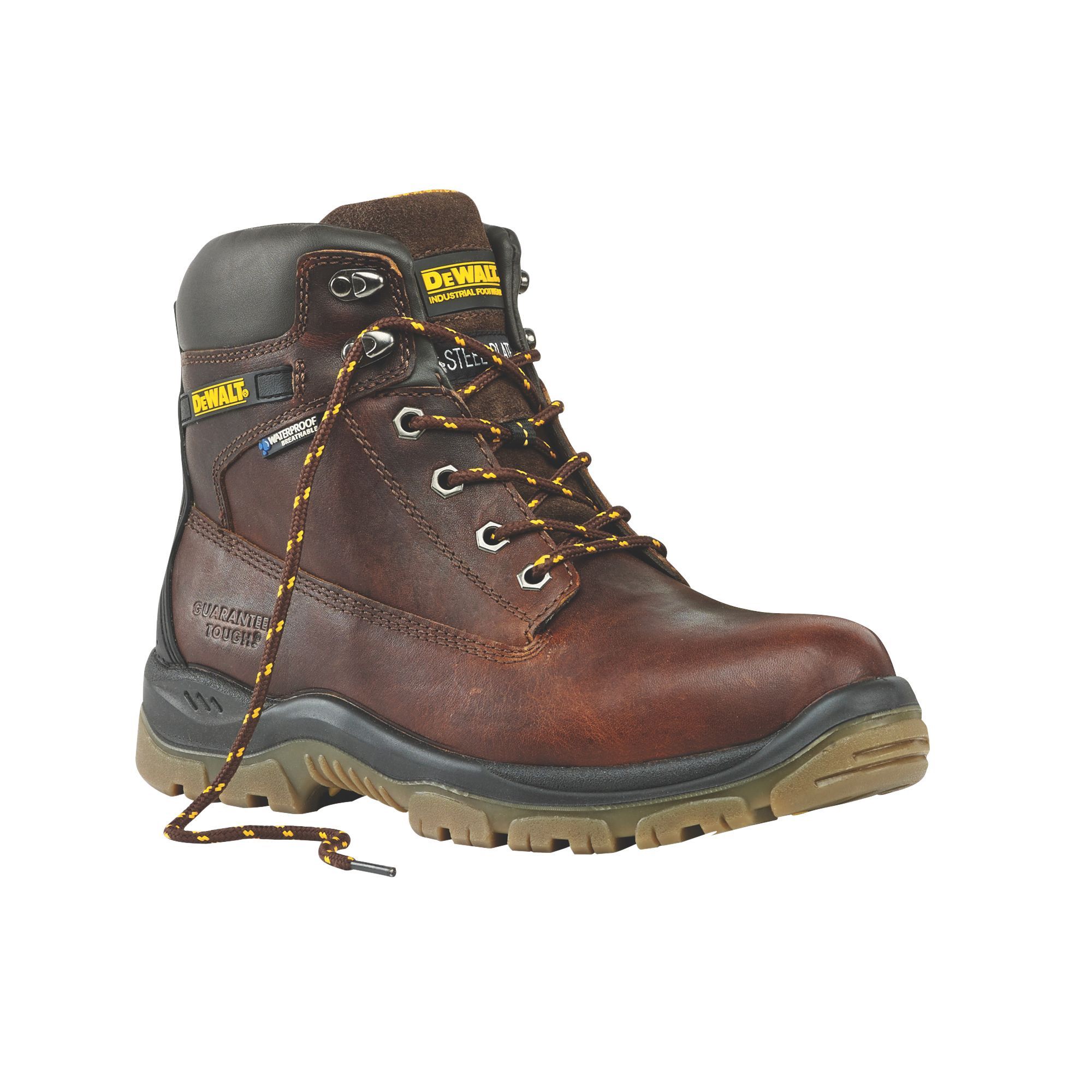 DeWalt Titanium Men's Tan Safety boots, Size 7 DIY at B&Q
