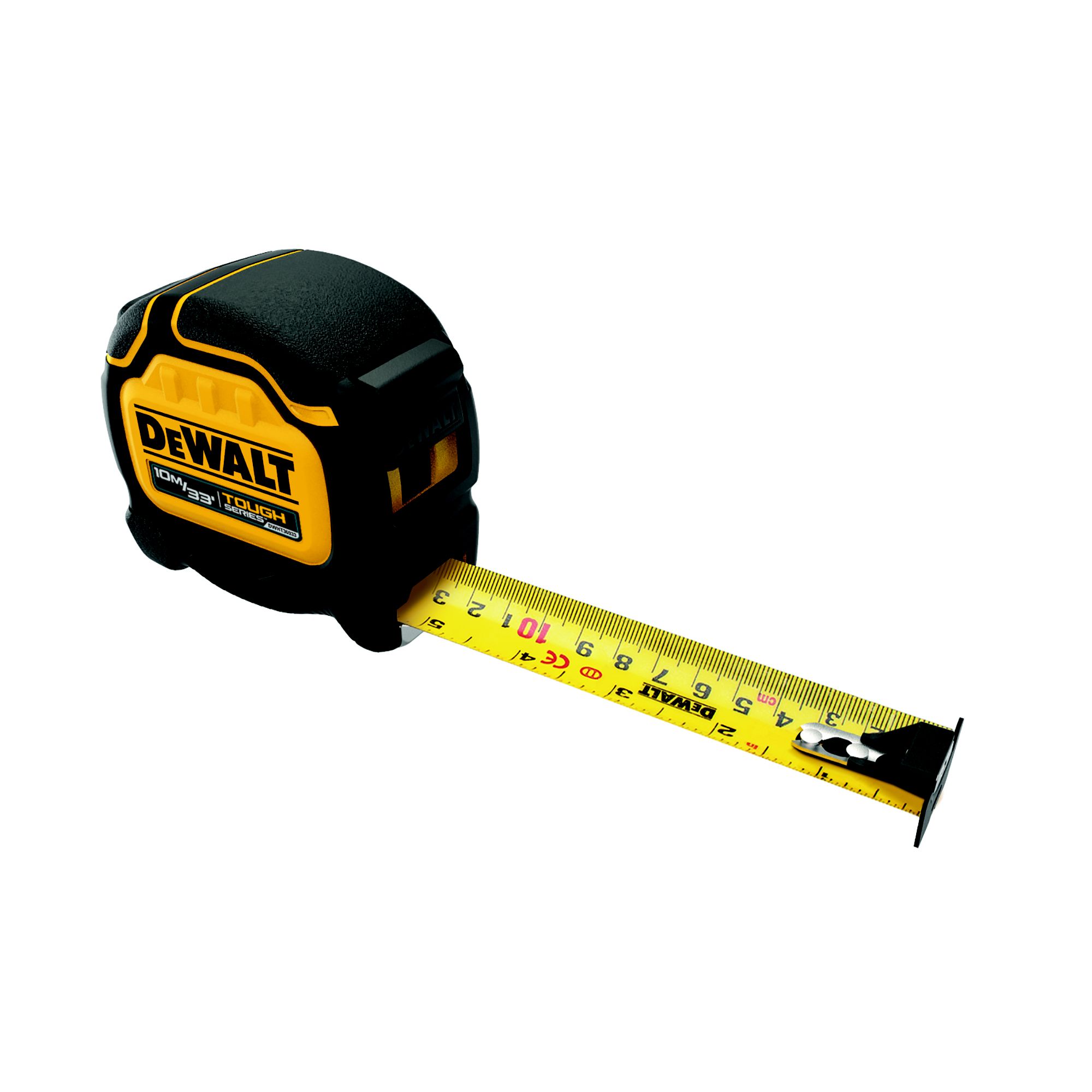DeWalt Tough Tape measure 10m DIY at B&Q