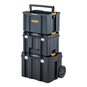 DeWalt TSTAK 3 compartment Toolbox set (H)957mm (W)512mm