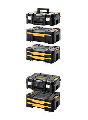 DeWalt TSTAK Black & yellow 17in Toolbox