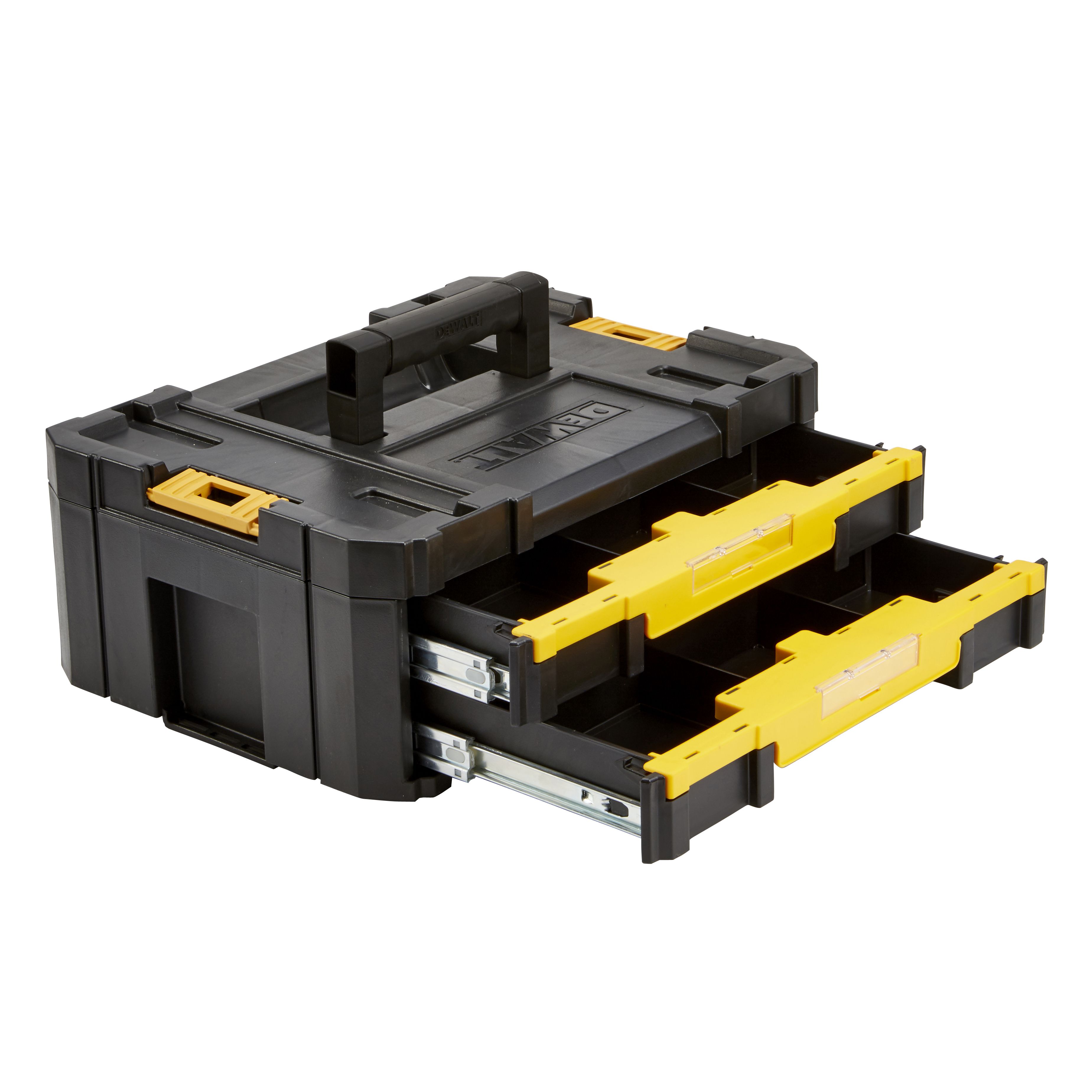 DeWalt TSTAK Black & yellow 17in Toolbox