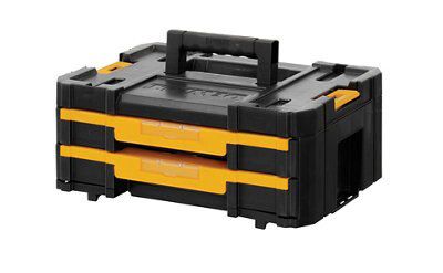 DeWalt Tstak Plastic 2 compartment Toolbox (L)440mm (H)314mm