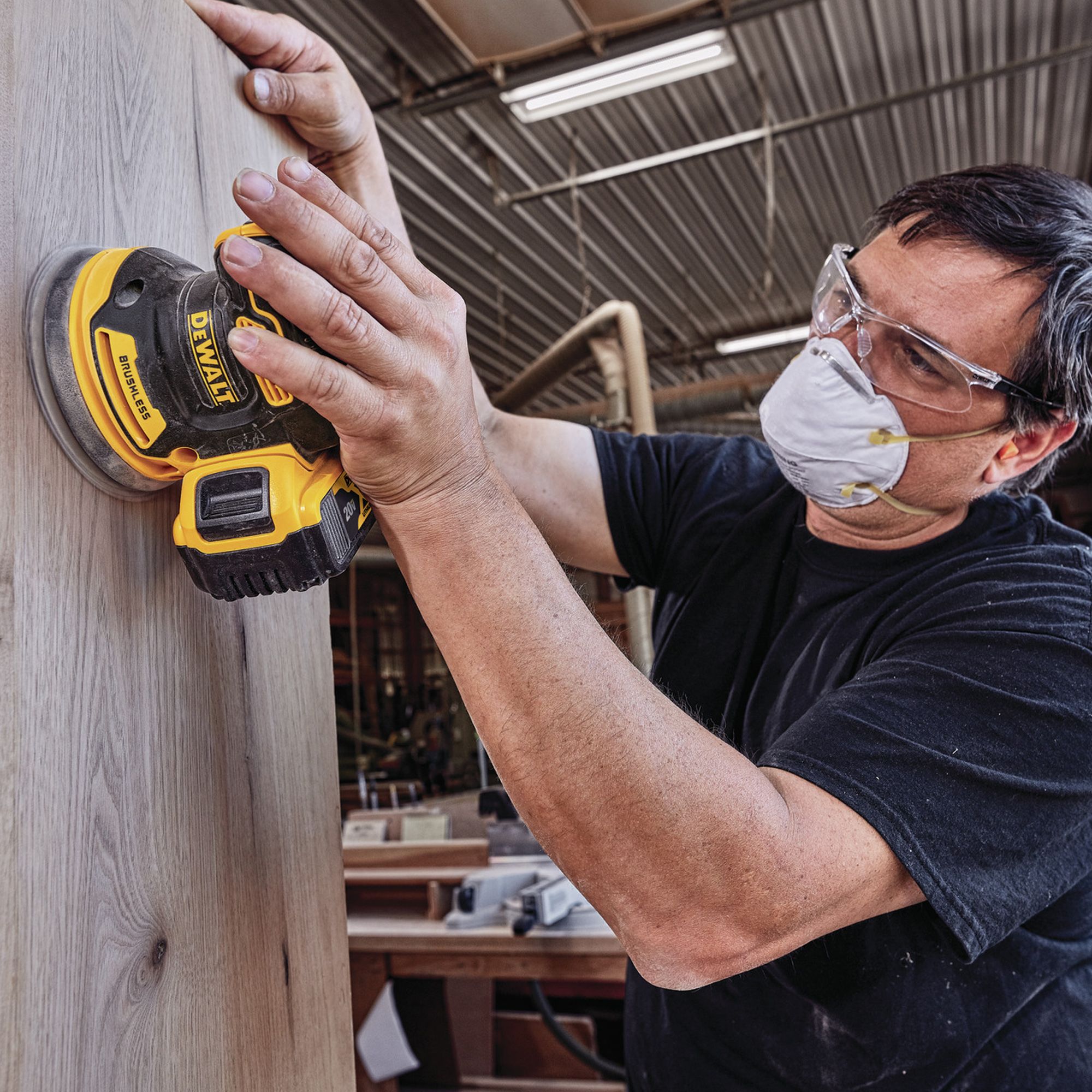 DeWalt XR 18V 125mm Cordless Random orbit sander (Bare Tool) - DCW210N-XJ - 5