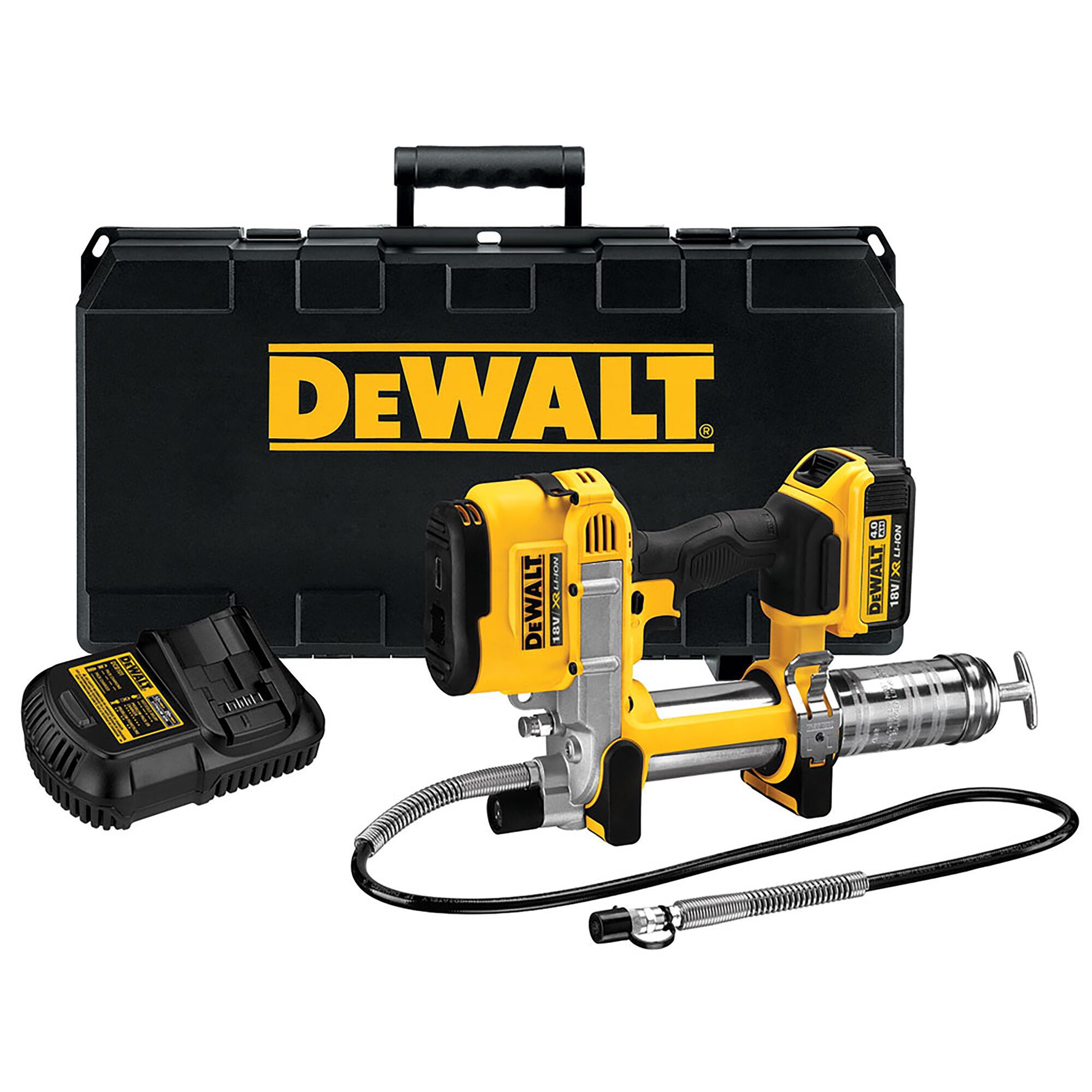 DeWalt XR 18V Cordless Grease gun - DCGG571M1-GB