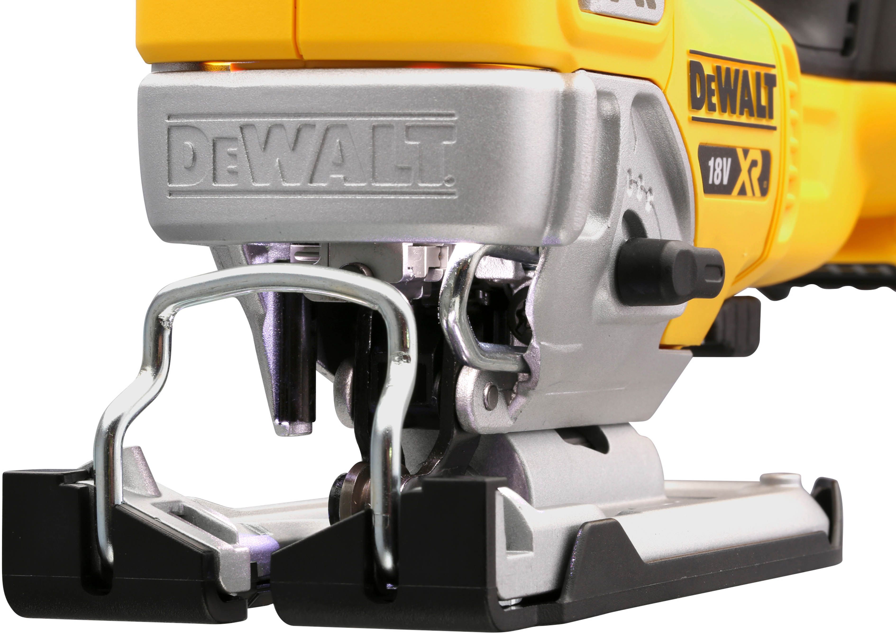 DeWalt 18V Xr Brushless Top Handle Jigsaw with 2 x 5.0AH Batteries DCS334P2-GB - 13