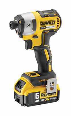 DeWalt XR Li-ion Cordless Combi drill & impact driver (2 x 5Ah) - DCK266P2-GB