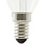 Diall 1.8W 250lm Clear Candle Warm white LED filament Light bulb