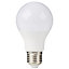 Diall 1060lm GLS Warm white LED Light bulb, Pack of 3