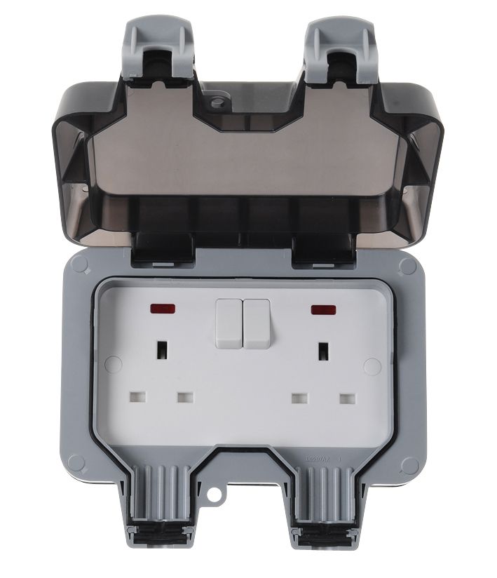 Outside electric deals socket