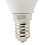 Diall 2.2W 250lm Frosted Mini globe Warm white LED Light bulb