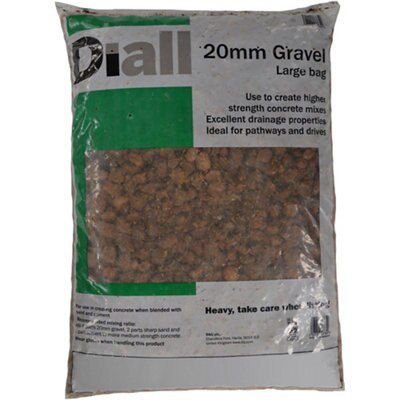 Diall 20mm Gravel Large Bag