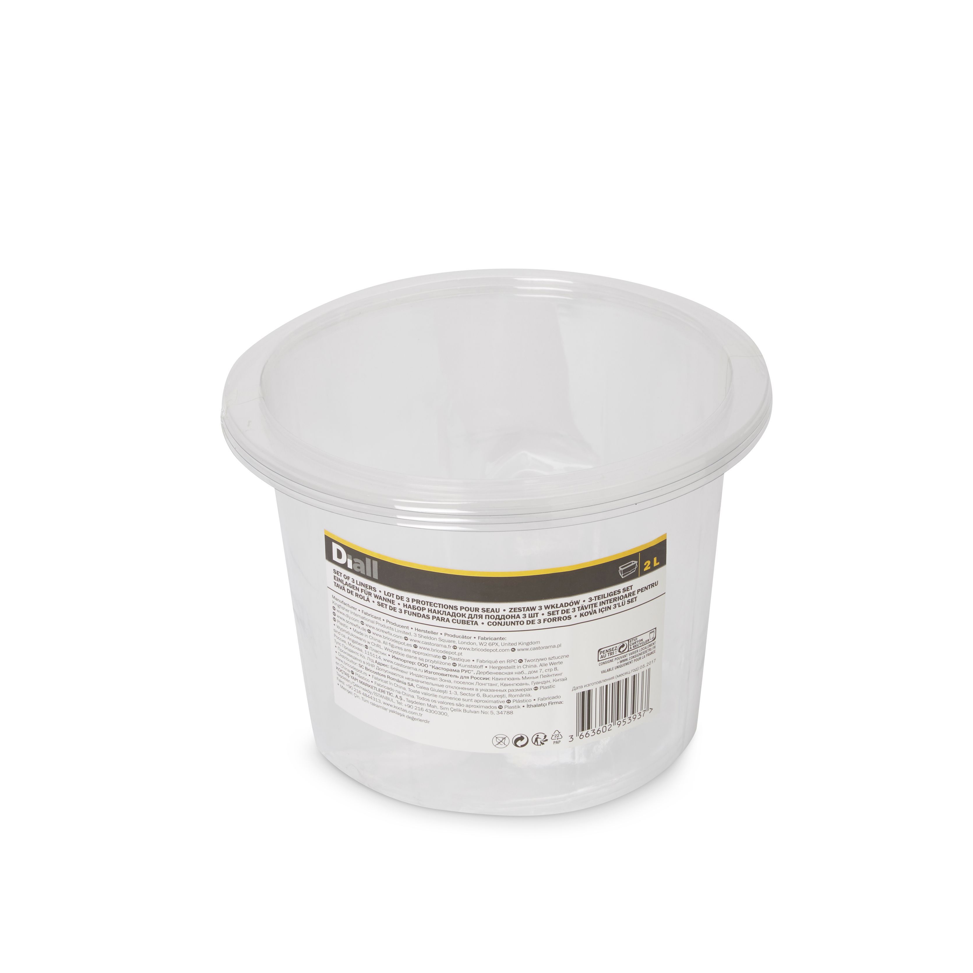 Diall 2L Paint kettle liner (L)195mm (W)195mm, Pack of 3