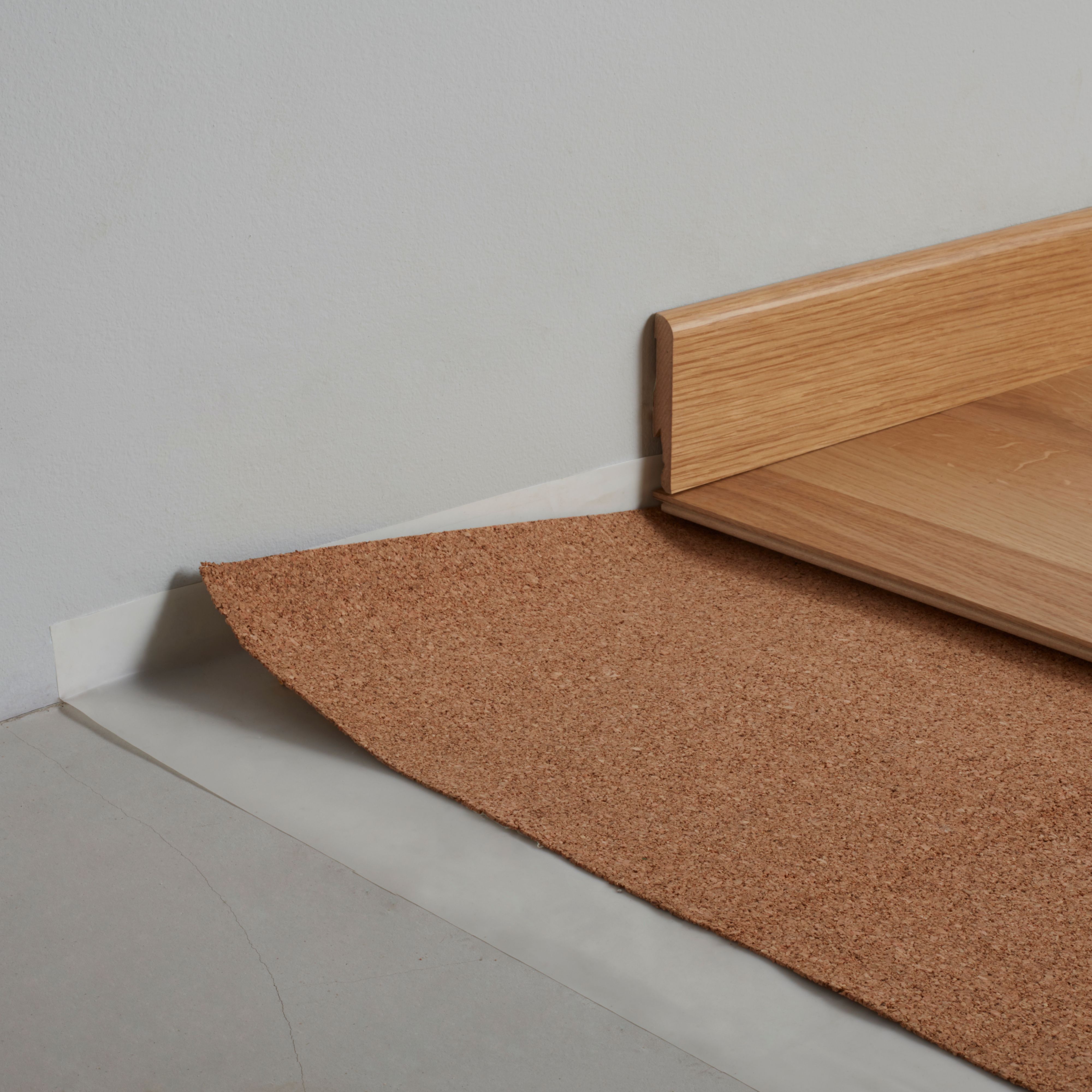 Diall 2mm Cork Laminate & solid wood flooring Underlay panels, 10m²