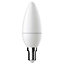 Diall 3.6W 250lm Candle LED Light bulb, Pack of 3
