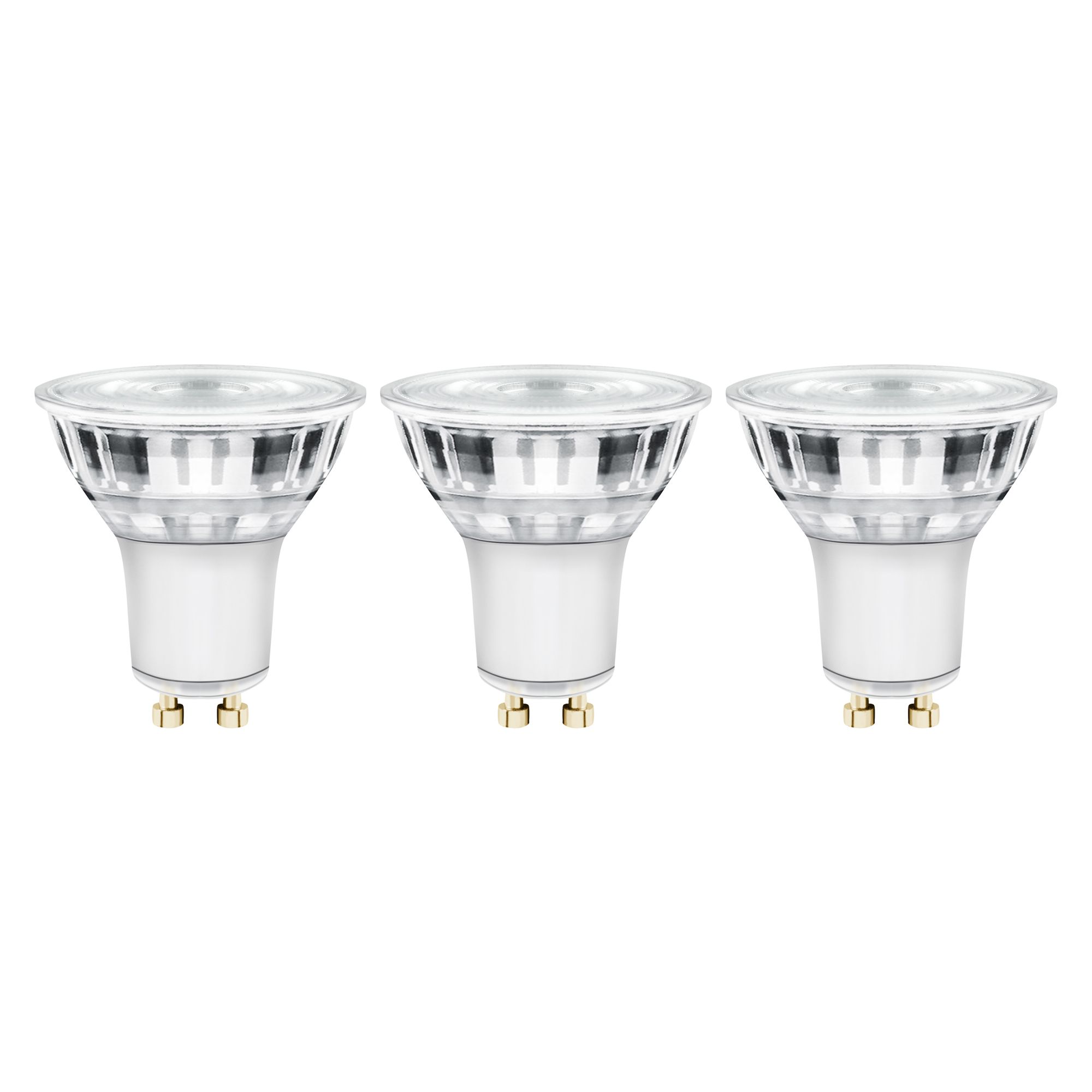 Diall 3.6W 345lm Clear Reflector spot Neutral white LED Light bulb, Pack of 3