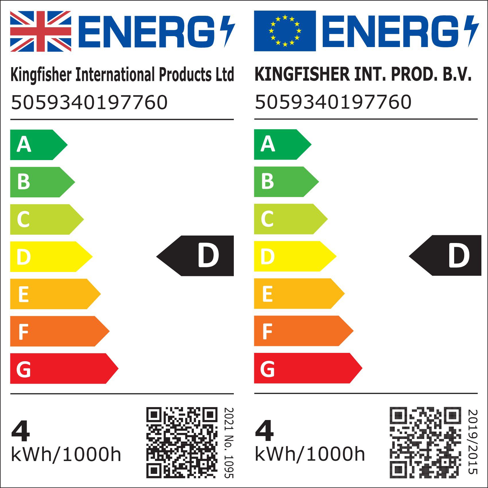 Diall 3.7W 500lm Milky Mini globe Warm white LED filament Dimmable Filament Light bulb - 3